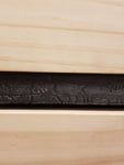Supra-reciclaje Gavetero Shou Sugi Ban