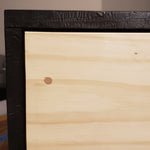 Supra-reciclaje Gavetero Shou Sugi Ban