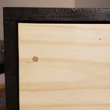 Supra-reciclaje Gavetero Shou Sugi Ban
