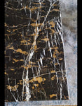 Kintsugi Mesa de marmol negra