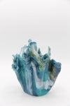 Jarron de resina Deep Blue