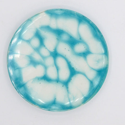 Decoración circular AQUA de resina