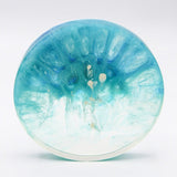 Decoración circular de resina Deep ocean