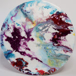 Pintura circular Galaxia Blanca