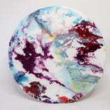 Pintura circular Galaxia Blanca