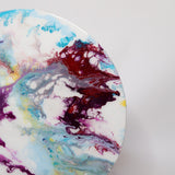 Pintura circular Galaxia Blanca