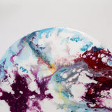Pintura circular Galaxia Blanca
