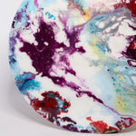 Pintura circular Galaxia Blanca