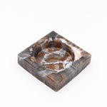 Cenicero de resina Black Marble