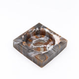 Cenicero de resina Black Marble