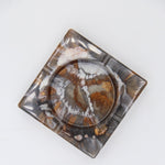 Cenicero de resina Black Marble