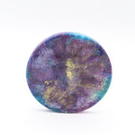 Decoracion circular de resina Cosmic Dust