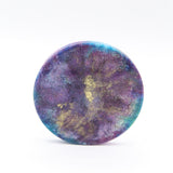 Decoracion circular de resina Cosmic Dust