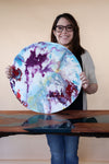 Pintura circular Galaxia Blanca