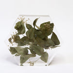 BOUQUET DE NOVIA + BOTONIER EN RESINA