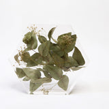 BOUQUET DE NOVIA + BOTONIER EN RESINA