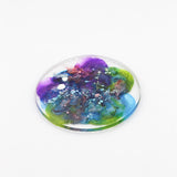 Coasters Posavasos Explosión de Colores en resina