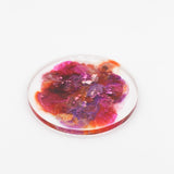 Coasters Posavasos Explosión de Colores en resina