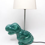 Lámpara Dinosaurio de resina con pantalla