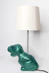 Lámpara Dinosaurio de resina con pantalla