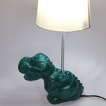 Lámpara Dinosaurio de resina con pantalla