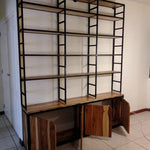 Librera grande de pared completa
