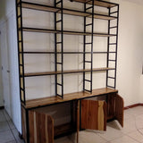 Librera grande de pared completa