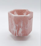 Maceta marmol rosa
